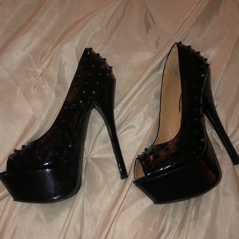 Like new spike heels